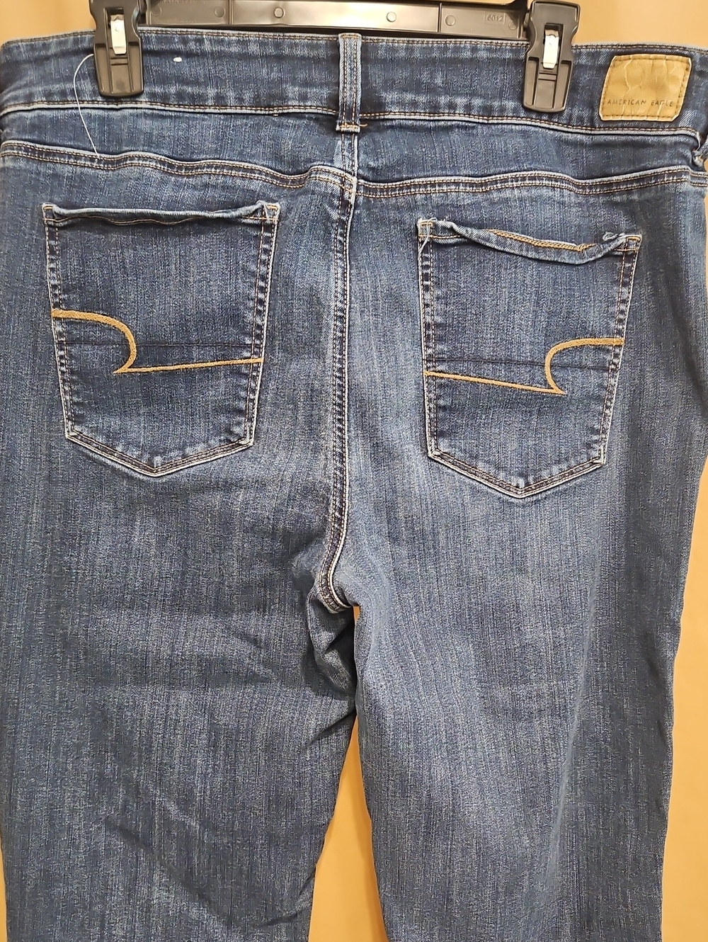 2 PAIRS - Sonoma Blue Denim Jeans with Contrast Stitching And American Eagle - Picture 6 of 14